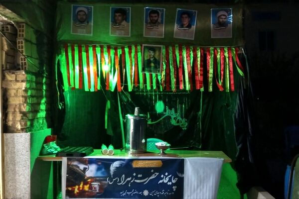 همایش عزاداری فاطمیه در حوزه علمیه شهرستان لردگان