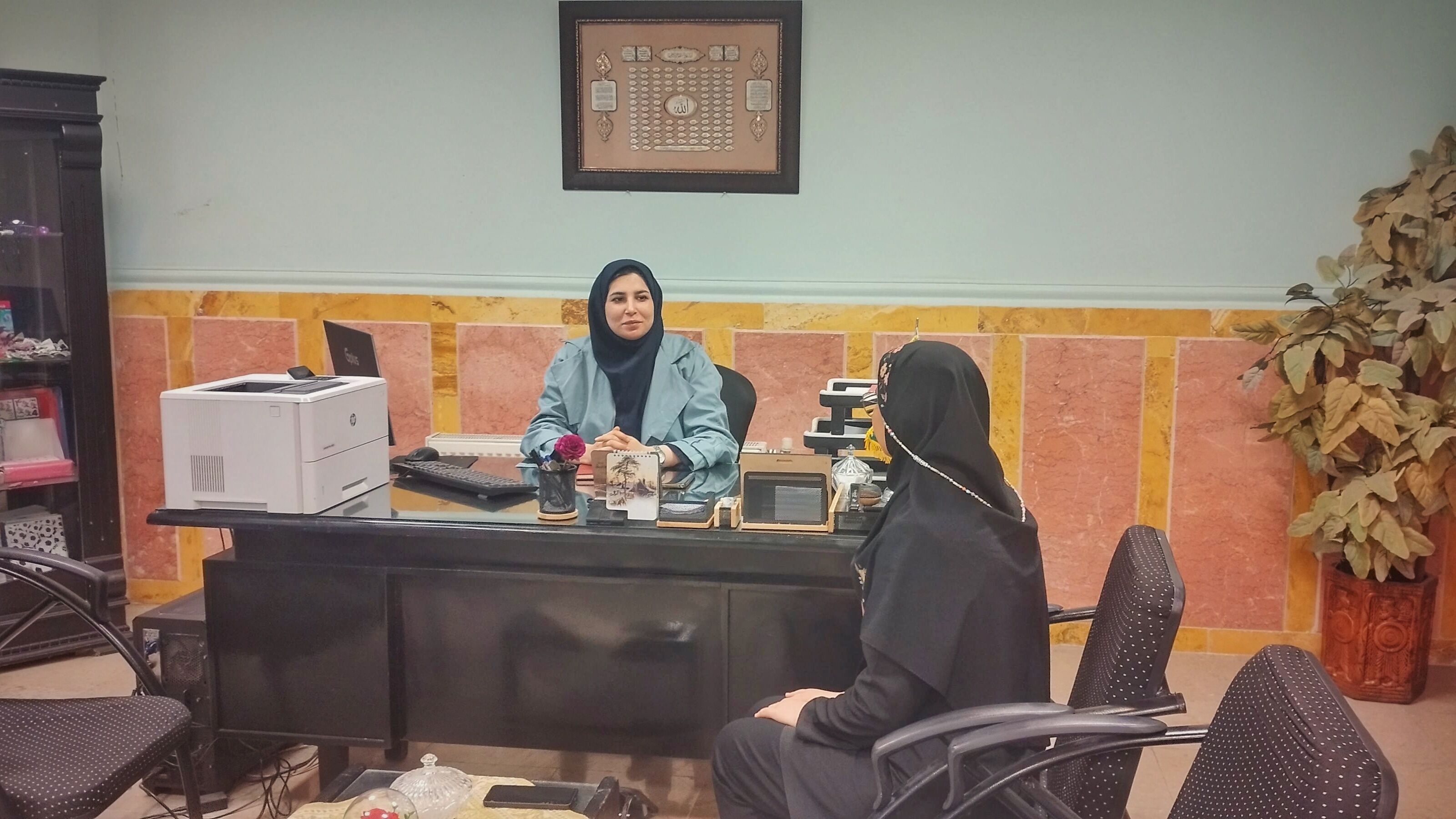 آموزش معنویت در آموزشگاه حضرت معصومه برقرار بود