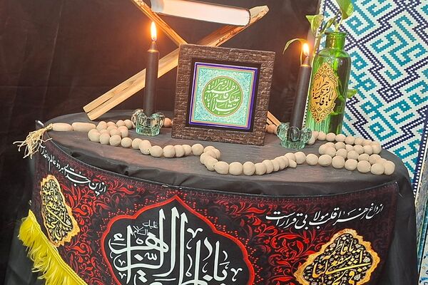 مدرسه نمونه‌دولتی ارشاد شهرستان قرچک در سوگ یاس نبی