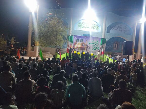  جشن میلاد امام رضا (ع) در جزیره بوموسی