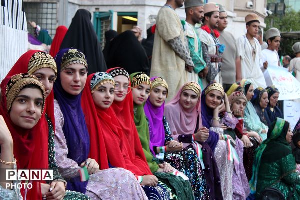 مراسم گرامیداشت شهدای استان چهارمحال و بختیاری در جنگ رمضان