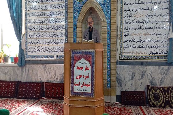 اقامه نماز جمعه در آخرین هفته ماه مبارک شعبان شهر بار نیشابور 