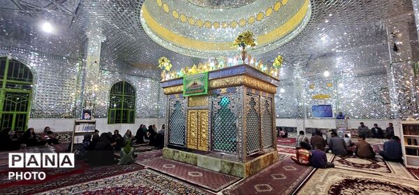 مراسم عید  غدیر در امامزاده شان آباد با حضور بخشدارقلقلرود  