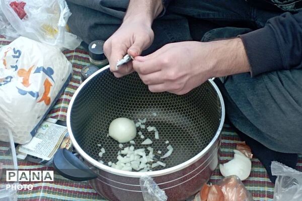 کارگاه آشپزی؛در مدرسه موعود بهارستان یک
