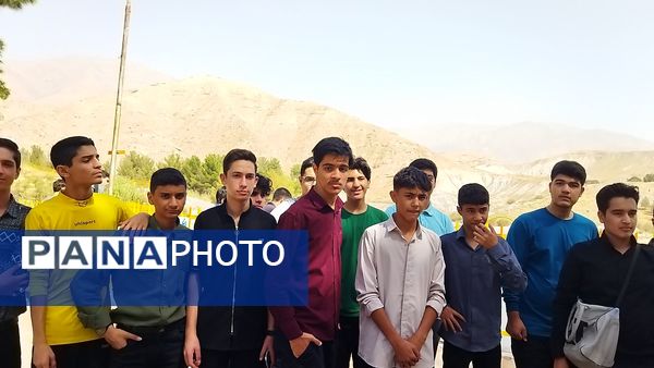 بازدید دانش آموزان پایه دهم دبیرستان شاهد ابوذر غفاری از سد اردوگاه باغرود 