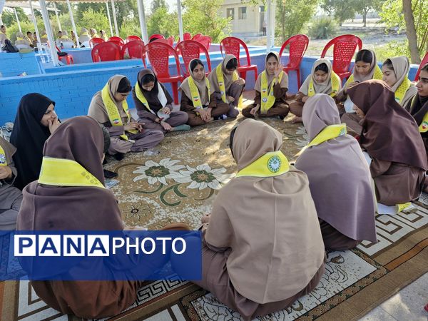 اولین روز اردو طرح تمشک در اردوگاه سرخون 