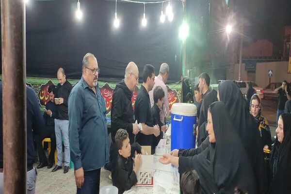  حضور جاماندگان حسینی در مرزهای خوزستان