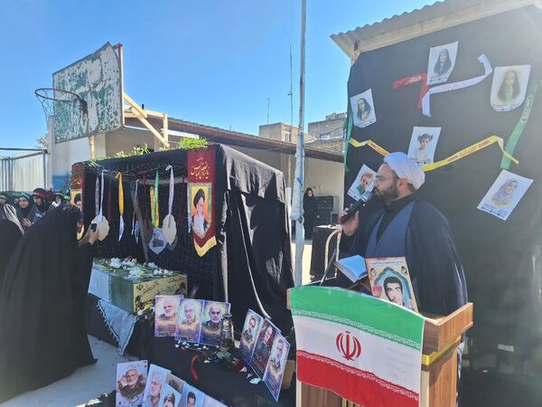 مدرسه طه، امروز میزبان عطر شهادت بود