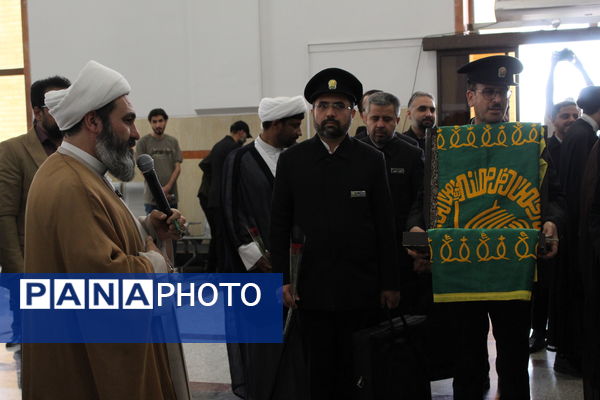 استقبال از خادمین رضوی در یزد