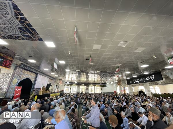 نماز عبادس سیاسی جمعه در شهرستان کاشمر 