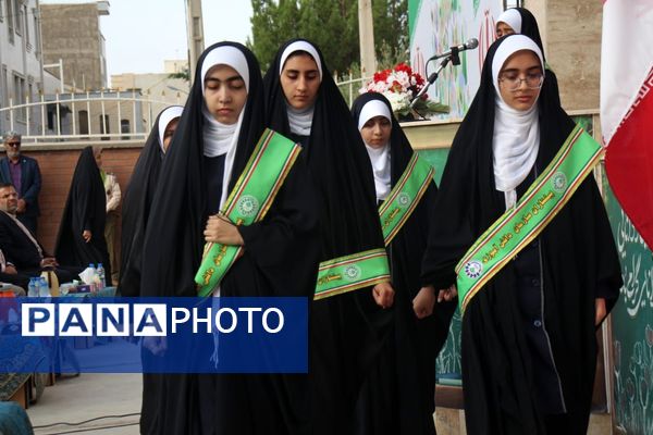 آیین نواختن زنگ آغاز سال تحصیلی در سمنان