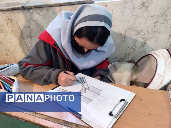 دهه فجر و طلوع هنر در دبستان مینوی خرد