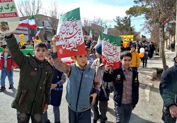 جلوه اتحاد و همبستگی ملی در شهر بهمن