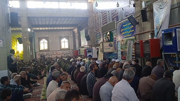 نماز عبادی و سیاسی جمعه همزمان با آغاز هفته نیروی انتظامی در نیشابور