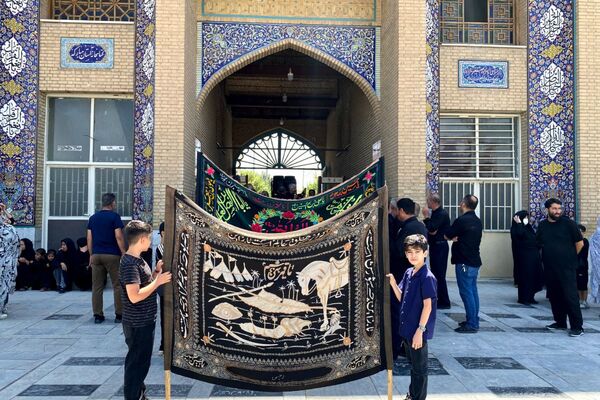 راهپیمایی جاماندگان اربعین با حضور پرشور مردم پیشوا