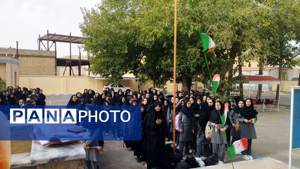 نواخته شدن زنگ مهر در مدارس شهرستان خلیل‌آباد 