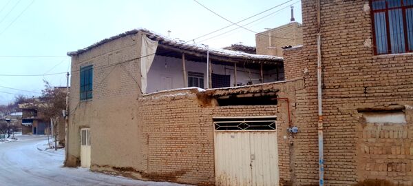  دومین برف پاییزی در شهر بار 