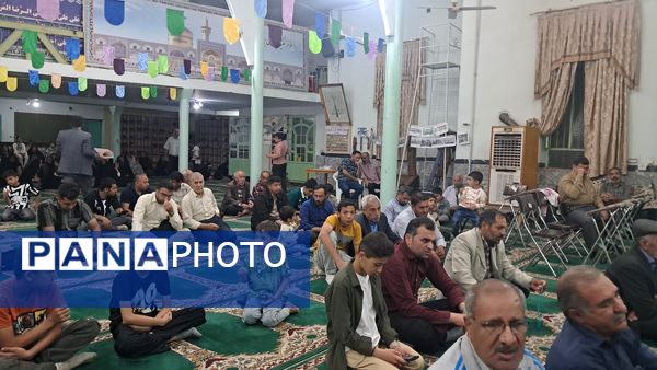 برگزاری جشن میلاد امام رضا(ع) در مسجد صاحب الزمان آشخانه 