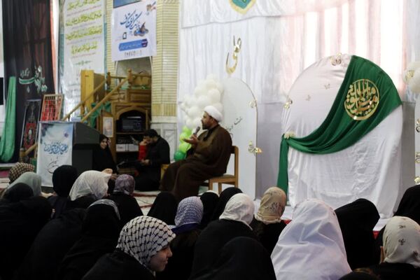 اختتامیه اعتکاف نوجوانانه در شهرستان گرمه 