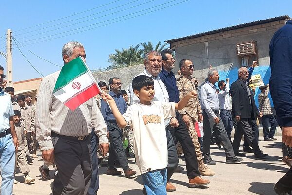 راهپیمایی روز قدس در سعدآباد