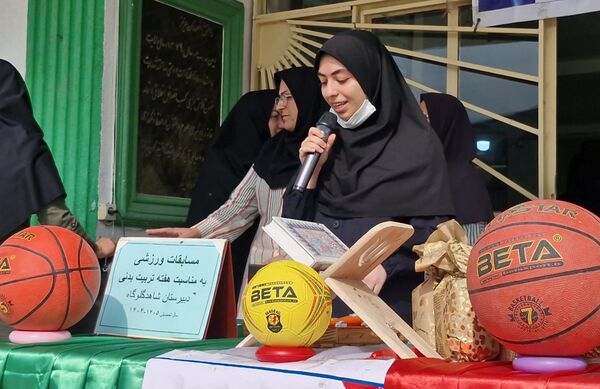 المپیاد ورزشی درون مدرسه‌ای در دبیرستان شاهد گلوگاه 