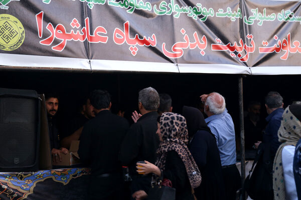 روز اول موکب علمدار کربلای سپاه عاشورای تبریز