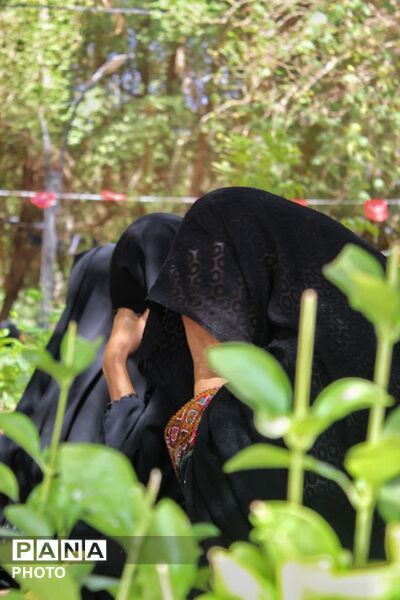 دلدادگان حسینی در سوگ علمدار کربلا گریستند