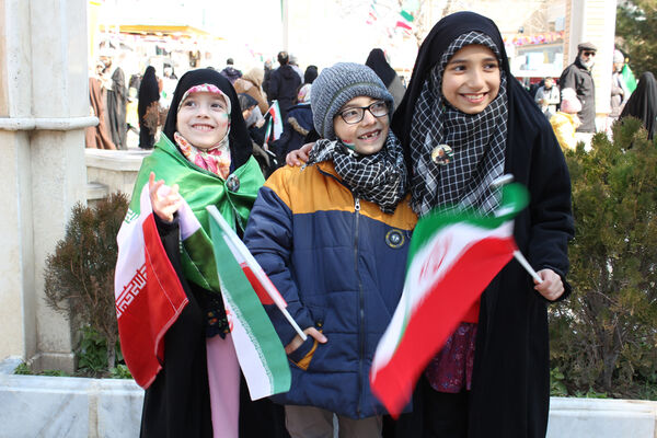 حس و حال نوجوانان در جشن چهل و ششمین سالگرد پیروزی انقلاب اسلامی 