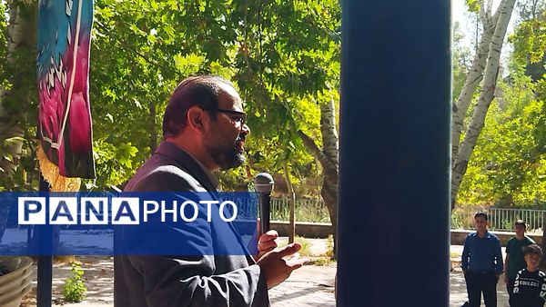 اولین صبحگاه پایه دهمی دبیرستان شاهد ابوذر غفاری نیشابور 