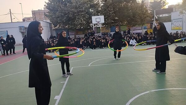 افتتاحیه المپیاد ورزشی در دبیرستان مستوفق