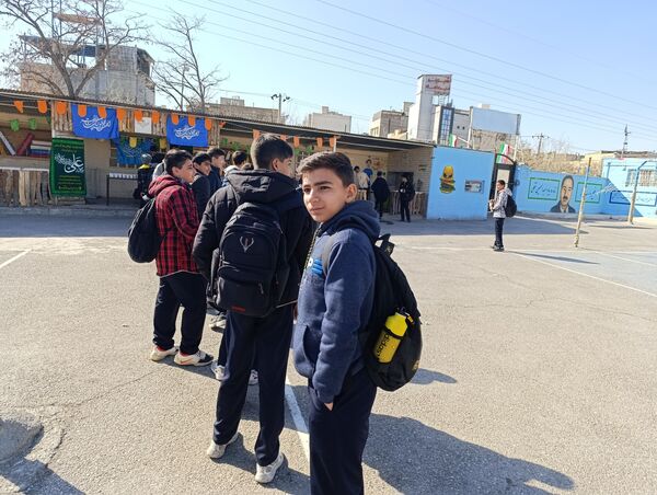 موکب مدرسه قفلی در مشهد