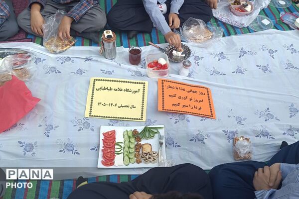 به وقت سلامتی؛ پیوند روز جهانی غذا و تخم‌مرغ در دبستان علامه طباطبایی (ره)