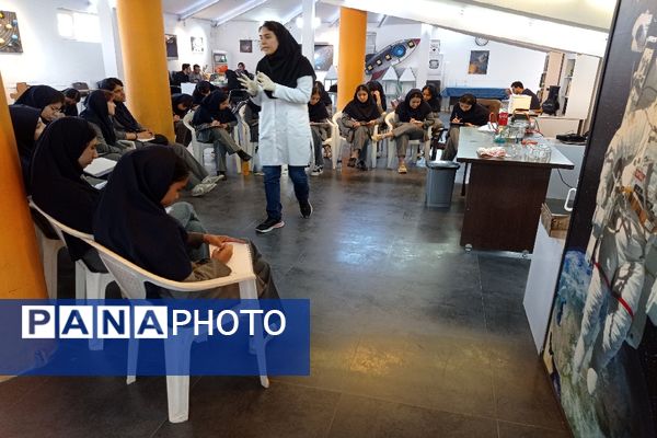 بازدید علمی و پژوهشی دانش‌آموزان از انگاریوم دانشگاه فردوسی