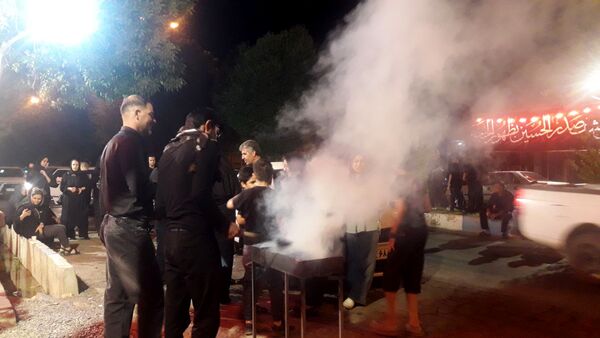 خدمت‌رسانی موکب ریحانه الحسین شهرستان شازند