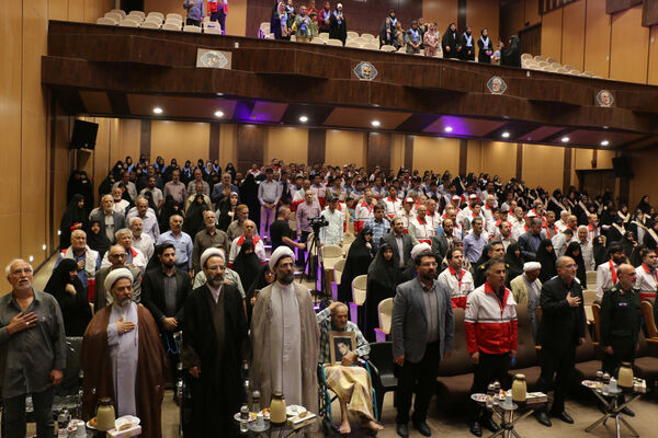 یادواره «سرو سرخ» گرامیداشت ۱۴۰ امدادگر شهید استان قم-1