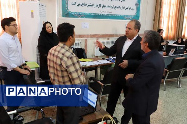 بازدید از مراکز ارزیابی آزمون استخدامی آموزش و پرورش آذربایجان شرقی
