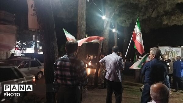 نود و پنجمین شب از شب های مقاومت بلوار جمهوری نیشابور در قاب پانا 