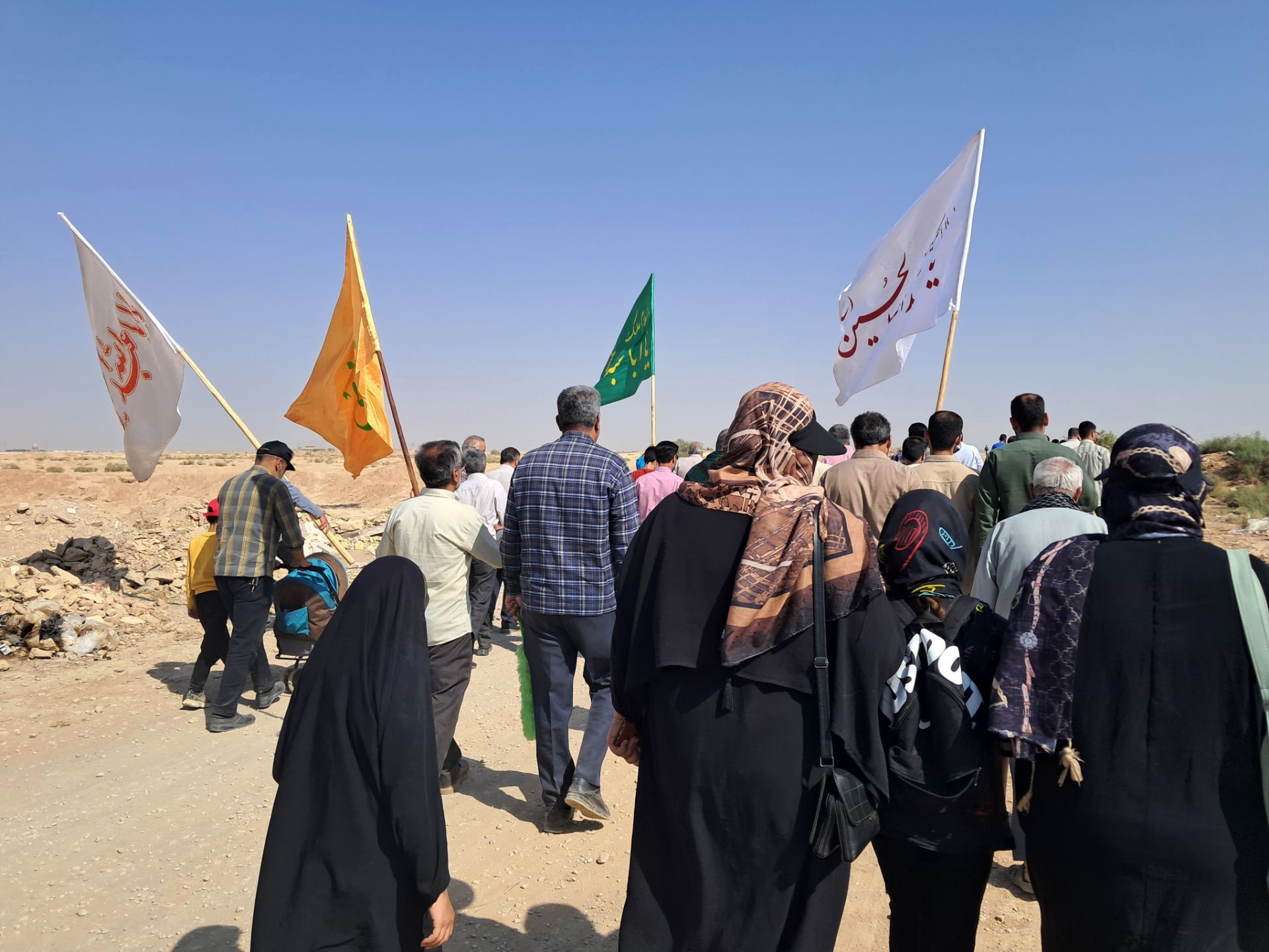 ویژه برنامه پیاده‌روی حرم تا حرم در برخوار