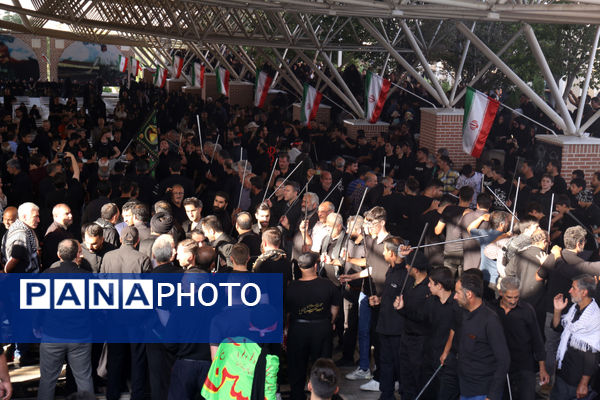 پیاده‌روی جاماندگان اربعین حسینی در تبریز