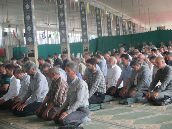 اقامه نماز عید سعید قربان در فریدونکنار