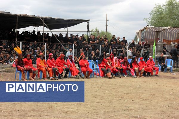 عزاداری مردم سلماس در سومین روز شهادت امام حسین (ع)