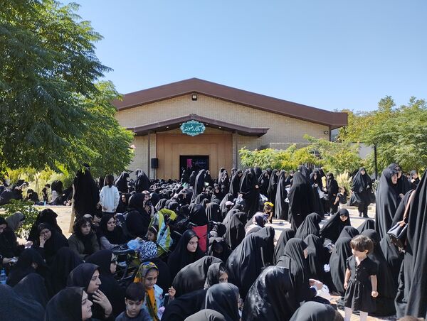 عزاداری رحلت حضرت رسول و امام حسن مجتبی علیه السلام در باغ اردوگاه خاتون مشهد