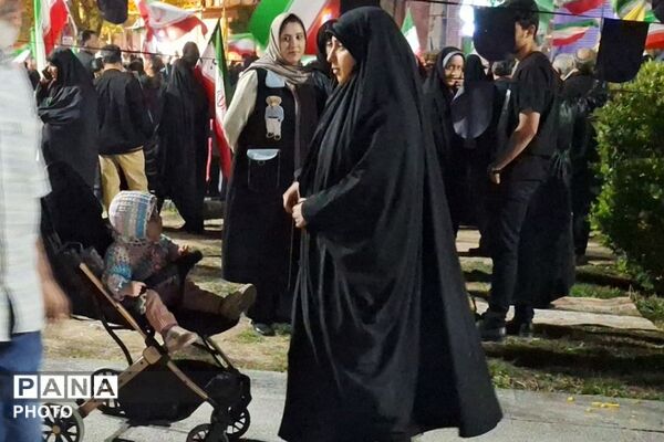 تجمعات شبانه ضد صهیونیستی در میدان نماز شهرری 