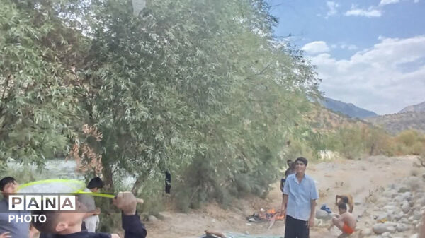 اردوی یک‌روزه طرح اوقات فراغت تابستانه دانش‌آموزان روستای تمنک به همت بسیج دانش‌آموزی