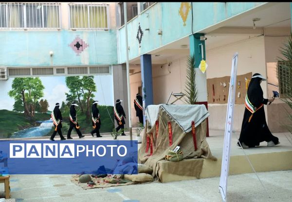 یادواره «لاله‌های روشن» در جم؛ بزرگداشت دانش‌آموز شهید حسین صافی در ریحانه‌النبی