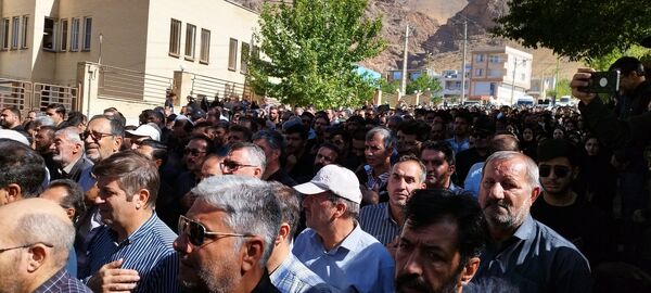 تشییع پیکر پاک و مطهر شهید مختار مرشدی در شهرستان فریدونشهر