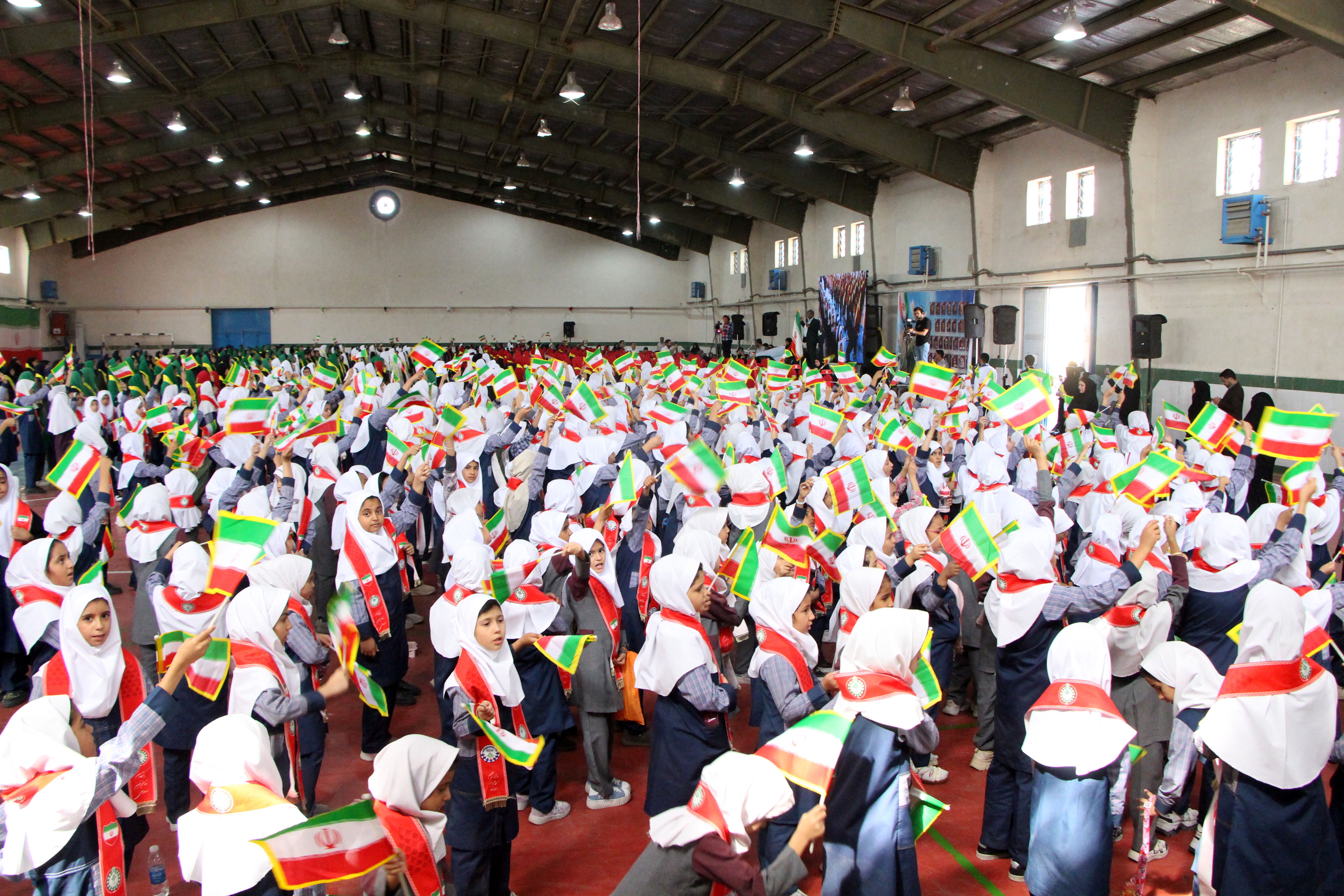 همایش یاور وطن به همت سازمان دانش‌آموزی یزد