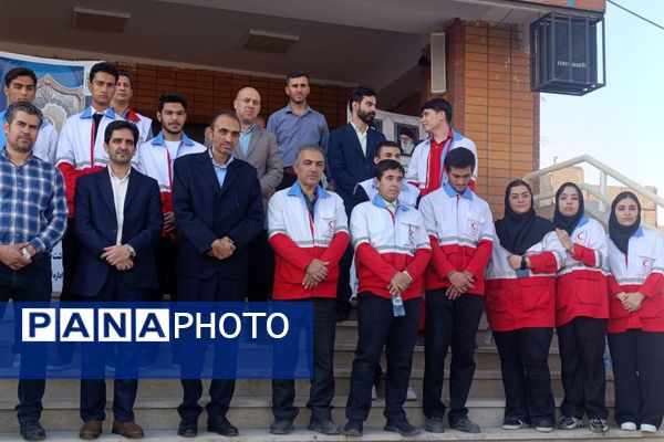 مراسم پدافند غیرعامل در دبیرستان بشارت بهارستان‌دو 