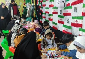 خدمتی برای شهدای میناب در موکب امام رضا (ع)