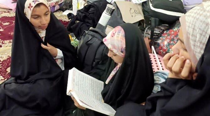 حضور پرشور نوجوانان و جوانان رودان در اعتکاف